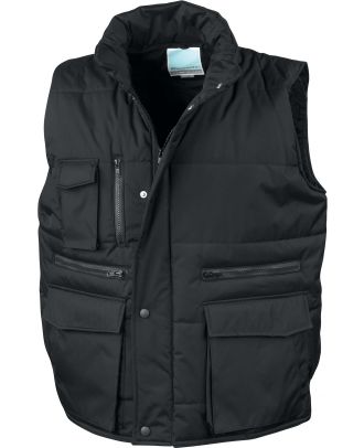 Bodywarmer matelassé Ripstop R127 - Black
