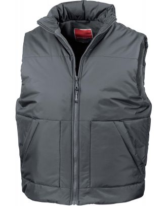 Bodywarmer doublé polaire R44 - Dark Grey