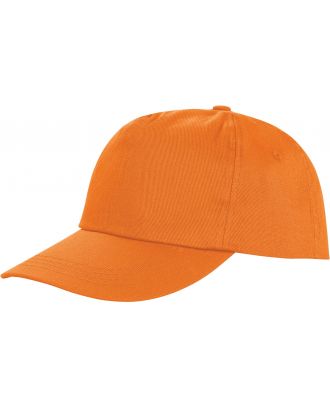 Casquette 5 panneaux Houston RC080X - Orange