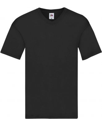 T-shirt homme col V Original-T SC61426 - Black