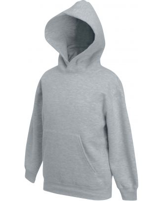 Sweat-shirt enfant à capuche classic SC62043 - Heather Grey