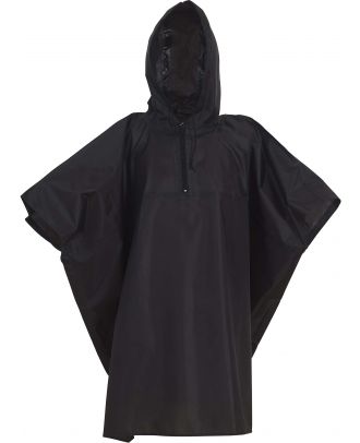 Poncho de pluie léger HVS470- Black