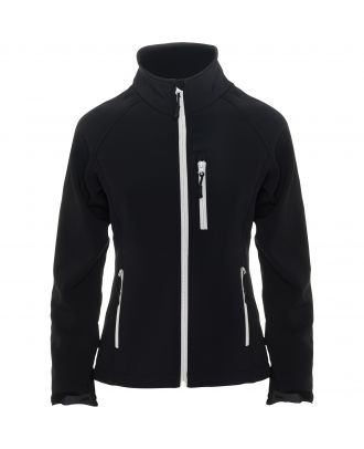 Softshell femme micropolaire manches longues ANTARTIDA WOMAN noir