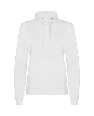 Sweat- shirt col roulé PETROS blanc